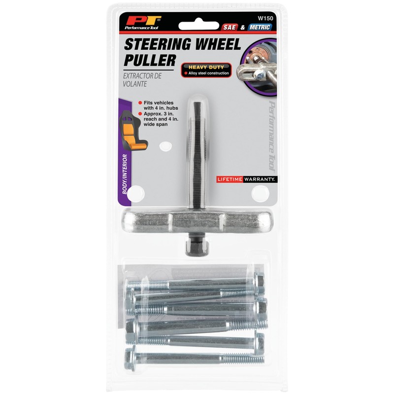 Performance Tool W150 Steering Wheel Lock Plate Removal Tool