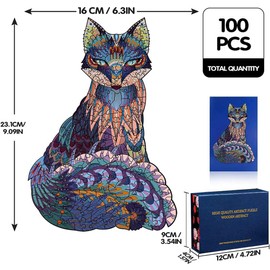 Wooden Puzzle for Adult Children 3D Puzzle Animals Eagle Wooden Puzzle Unique Animal Shape Puzzle Pieces Puzzle Collection Gift