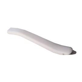 White Rubberized (Suede Feel) Staple Remover