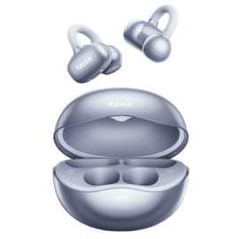 TALIX Ultra Open Earbuds X6 2025 Model Ear Cuff Earphones, Sound Leakage Suppression, Air Feeling Earphones, 1.6 oz (4.8 g) Single Ear, Ultra Light, Air Conduction Technology, Open-Ear Type, Bluetooth