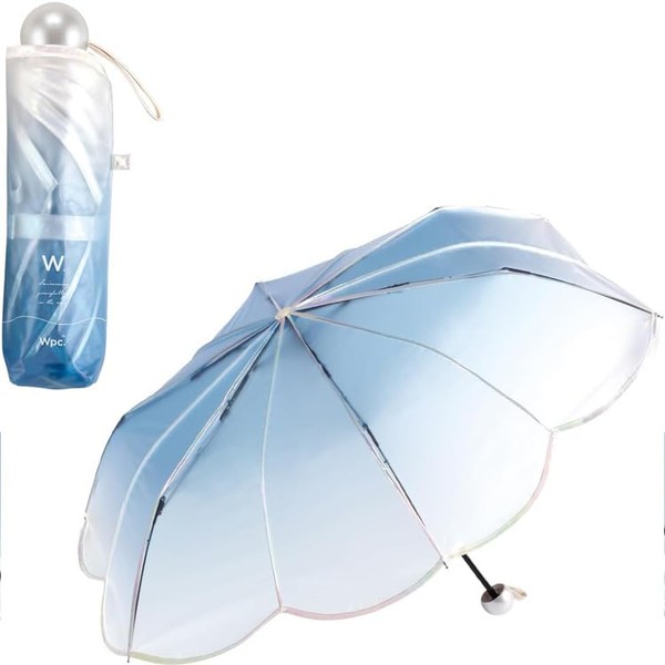 Mermaid Folding Umbrella – Cute & Elegant Vinyl Rain Umbrella