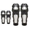 Motorcycle Protective Gear Set Stainless Steel Knee Pads Elbow Guards