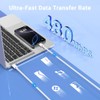 Cable USBC a USBC para iPhone 17 16 15, 10