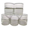 Meliars Pomadera De Cristal 30 Grs Y 60 Grs Blanca