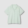 JAJU [JAJU] Women's Summer Double Cotton 3/4 Pajama Set_Light Mint