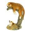 Kremers Schatzkiste Meerkat Mama + Child on Branch Garden Figure