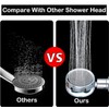 High Pressure Shower Heads, Handheld Turbo Fan Shower, Hydro Jet