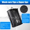 Vacuum Bags for Travel with Wireless Pump, Revolutionary Reusable Compression