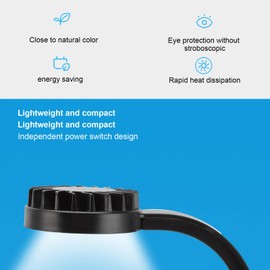 Sazao Lámpara de Paisaje de Acuario, excelente disipación de Calor USB Fish Tank Light para Fish Tank