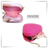 APOSITV Heart Shoulder Bag, Women's, Pochette, Pouch, Bag, Heart-Shaped, Cross-Body