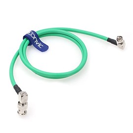 Eonvic Neutrik BNC Coaxial Cable HD SDI Cable CCTV Camera Surveillance Cable for 4K CCTV Signal Video Camera (9.84 ft/3 m, Green)