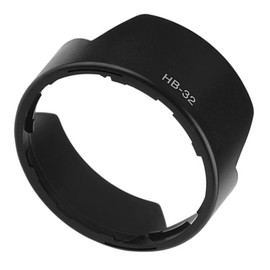HB-32 Lens Hood for Nikon AF-S DX 18-140mm f/3.5-5.6G ED VR, 18-70mm/3.5-4.5G ED-IF, 18-135mm/f3.5-5.6G, Nikkor 18-105mm f/3.5-5.6G ED VR, 67mm Sun visor Aperture