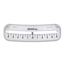 Rieker Military Grade Shatter-Proof ±5º Inclinometer, Precision Level Angle Indicator 2105-C
