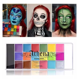 Ucanbe Pintura Facial Y Corporal De Aceite Profesional Con Brochas