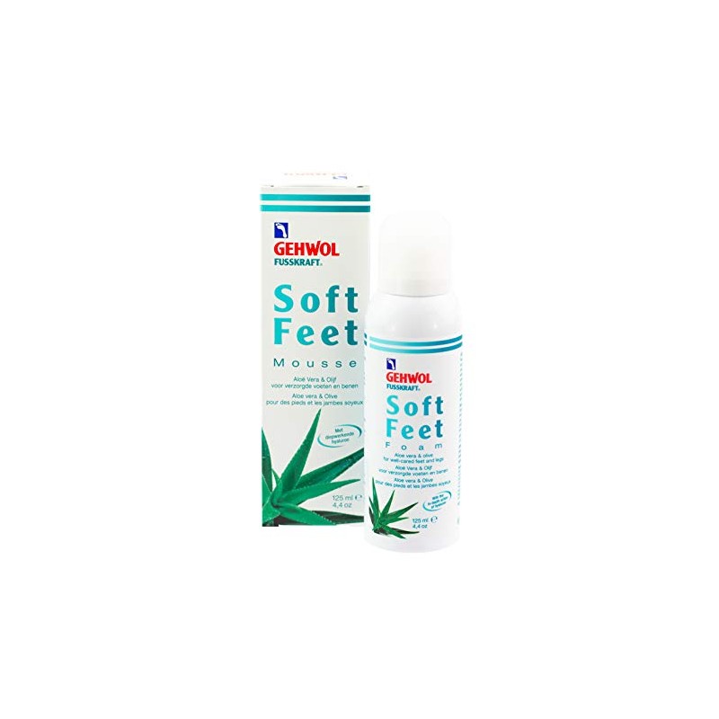 GEHWOL Soft Feet Foam, 4.4 Ounce (Pack of 1)
