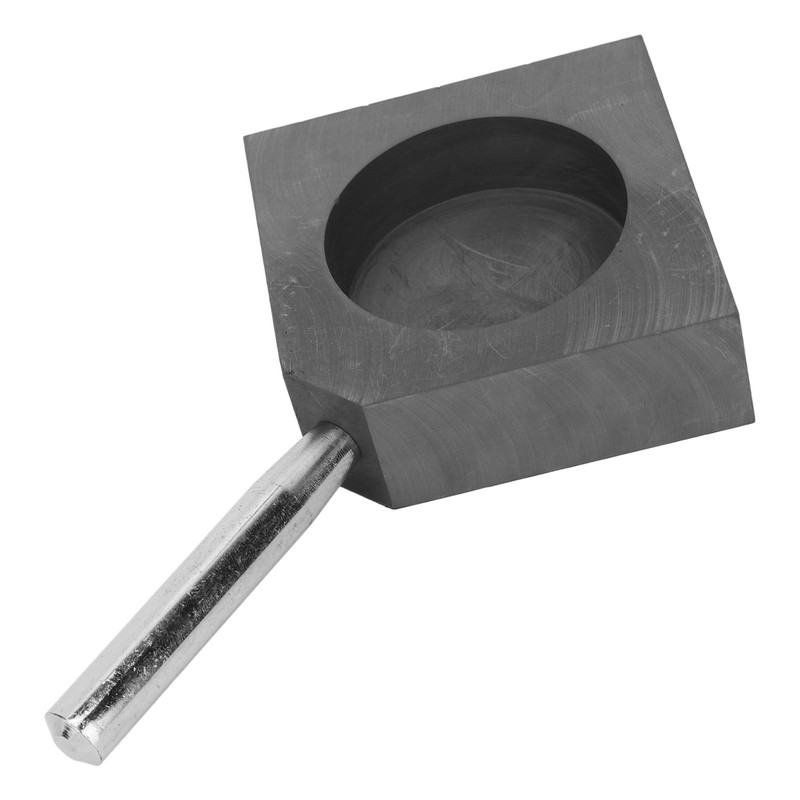 Graphite Casting Mold Heat Resistant High Purity 2.4in Diameter 0.8in