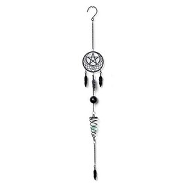 Alchemy Gothic Shades of Alchemy Pentagram Dream Catcher Hanging Decoration