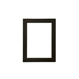 Ambiance Gallery 9x12 Wood Picture Frame for Stretched Canvas, Artist Panels and Art Boards, Single, Black