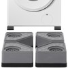 Tibapla 4 Pcs Washing Machine Rubber Feet Pads, 4.5cm High