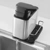 CMOISO Kitchen Sink Organiser, Sponge Holder for Kitchen Sink, Stainless