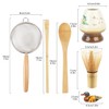 Matcha Whisk Set with Scoop & Sifter–Set of 6 Matcha