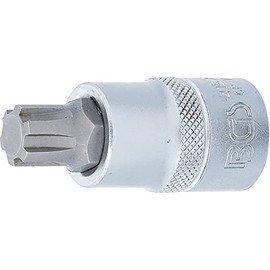 BGS 4157 | Bit Socket | 12.5 mm (1/2") Drive |Spline (for Ribe) M13