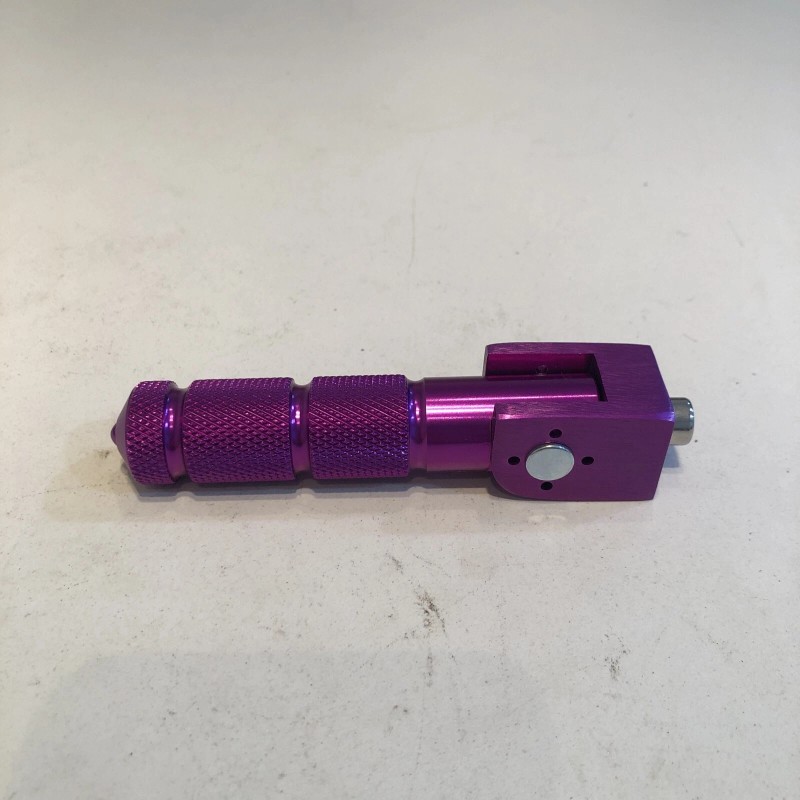 Minho Purple CNC Folding Motorcycle Bicycle Foot Pegs