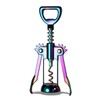 Winged Corkscrew, Iridescent Bottle Opener, Cork Remover, Rainbow Wine Gift