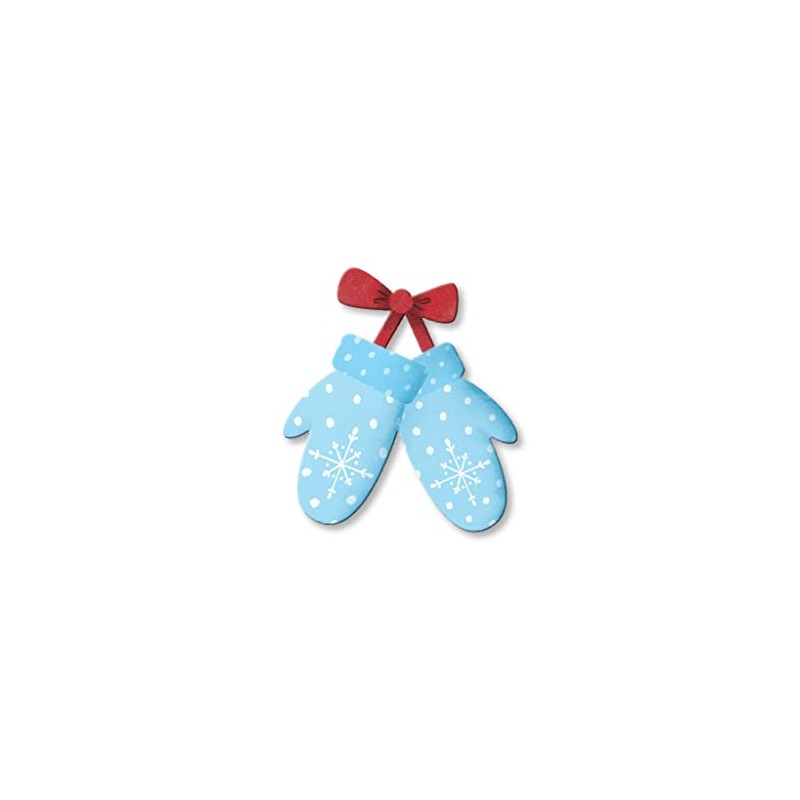 Roeda Brighten Your Life 37022b Winter Mittens Open Stock Magnet