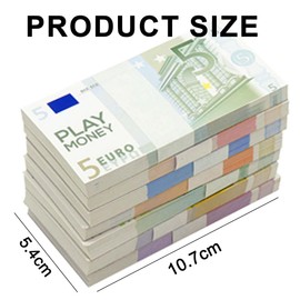 EYVRPAU 70 Sheets Merchant Shop Toy Decoration Children's Shop Toy Money (10/20/50/100/200/500)