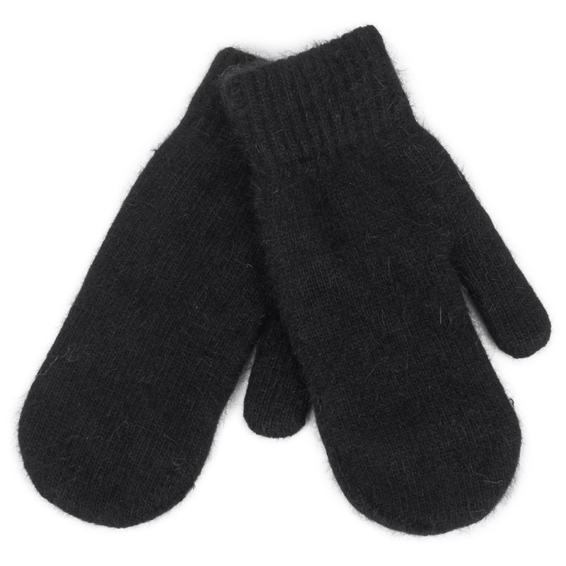 Winter Warm Mittens for Women Faux Rabbit Fur Knit Mittens
