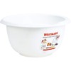 Westmark 3152227W Mixing Bowl Without Lid, 84.5 oz, White/Red