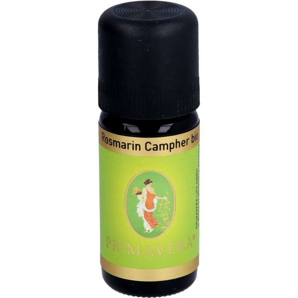 PRIMAVERA Rosmarin Campher  BIO 100% naturreines Ätherisches Öl, 10 ml ätherisches Öl