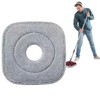 Square Microfiber Mop Pads Refills,Thick Microfiber Pad Refill,Square Micro-fiber Mop