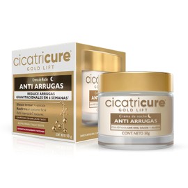 Cicatricure Crema Gold Lift Noche  Resultados en 6 Semanas, Antiarrugas con Pptidos y Oro, Reafirma y Redefine el Contorno Facial, con Calcio y...    
