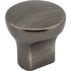 Elements 239BC Brenton Collection 1 Inch Diameter Round Cabinet Knob,