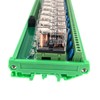 16 Channel AC/DC 24V Rail Mount Relay Interface Module PNP