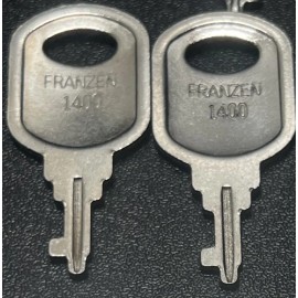 SKB LOT of 2 SKB/Fender, Franzen 1400 Key for Guitar Case Kawasaki Harley saddle bag