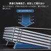 ZiSyouMa Laptop Stand, 2-Pack, 3-Level Adjustment, Foldable, Stick-on Type, Laptop