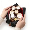 Phyxiul Makeup Pouch, Large Capacity, Makeup Pouch, Lightweight, Portable, Multi-functional,