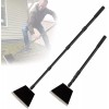 Smarkey Adjustable Long Handle Garden Shovel-Ice Scraper,Snow Flat Shovel-Weed Removal
