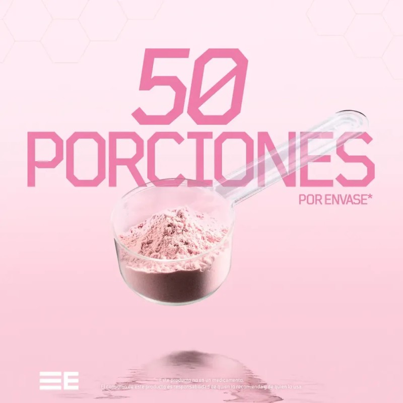 Elemental Creatina Monohidratada Plus Para Mujer Sabor Pink