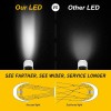 ENJOYAKOM For Chevy Silverado 1500 2007-2015 4pcs LED Headlight Bulbs