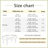 Alsoo Table Cloths Rectangle Table, Cotton Linen Table Cloth Waterproof