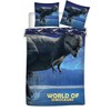 Aymax World of Dinosaurs Reversible Duvet Cover Set, Blue, 140