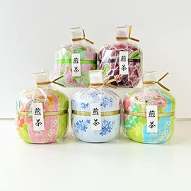 Hagiri Suzuko Can, Set of 5, Mountain High Heat Sencha, 1.8 oz (50 g) x 5 Packs