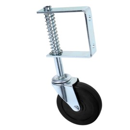 Operitacx Gate Caster Wheel Robuste Unterstützung für Gartentore mit Geräuschloser Federmechanik Einfache Installation Stabil und Langlebig für Schwere Türen und Tore
