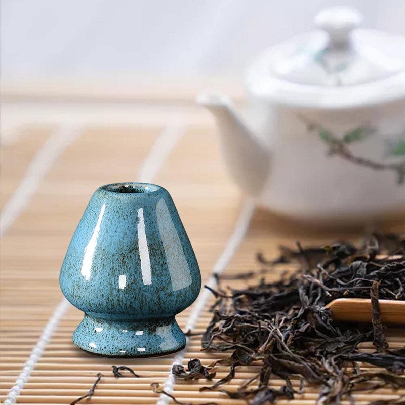 JISADER Chasen Stand for Matcha Whisk, Handmade Tea Tool for