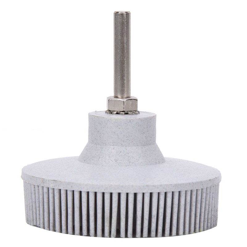 3 Inch Bristle Disc Emery Rubber Abrasive Brush Deburring Polishing
