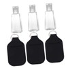 PACKOVE 6Pcs Portable Neoprene Bottle Cover Refillable Perfume Bottles with